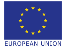 Logo „EUROPEAN UNION“.