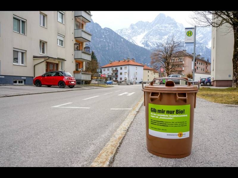 Biomüll wird im Winter 14-tägig abgeholt